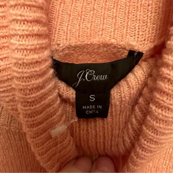 NWT J. Crew Pink Turtleneck Sweater Dress Size S - Picture 8 of 9